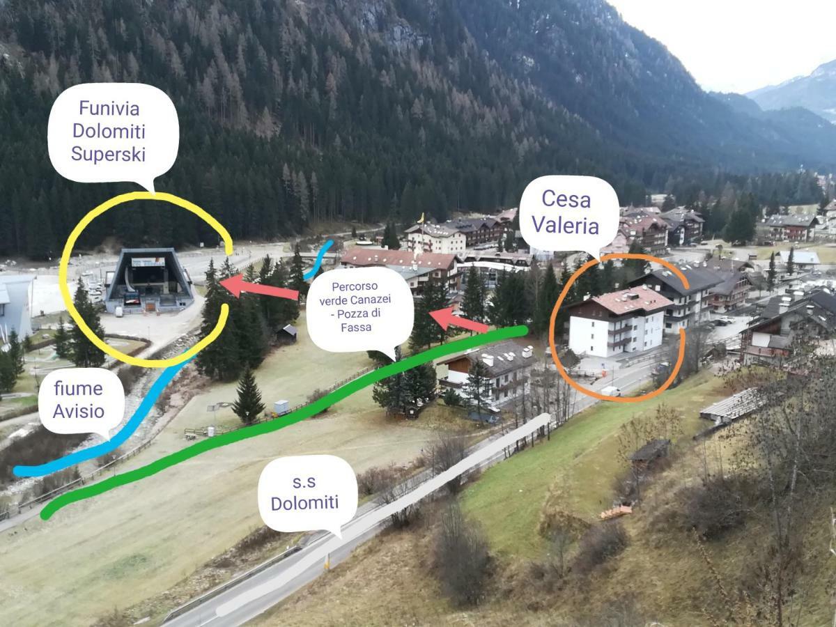 Cesa Valeria E Cesa Giulio Appartement Campitello di Fassa Buitenkant foto